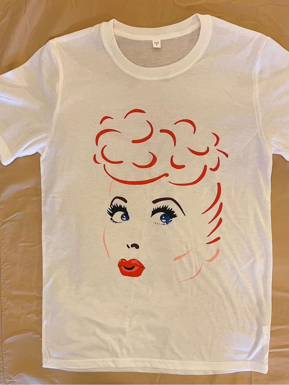 Women’s “Lucy” White T-shirt